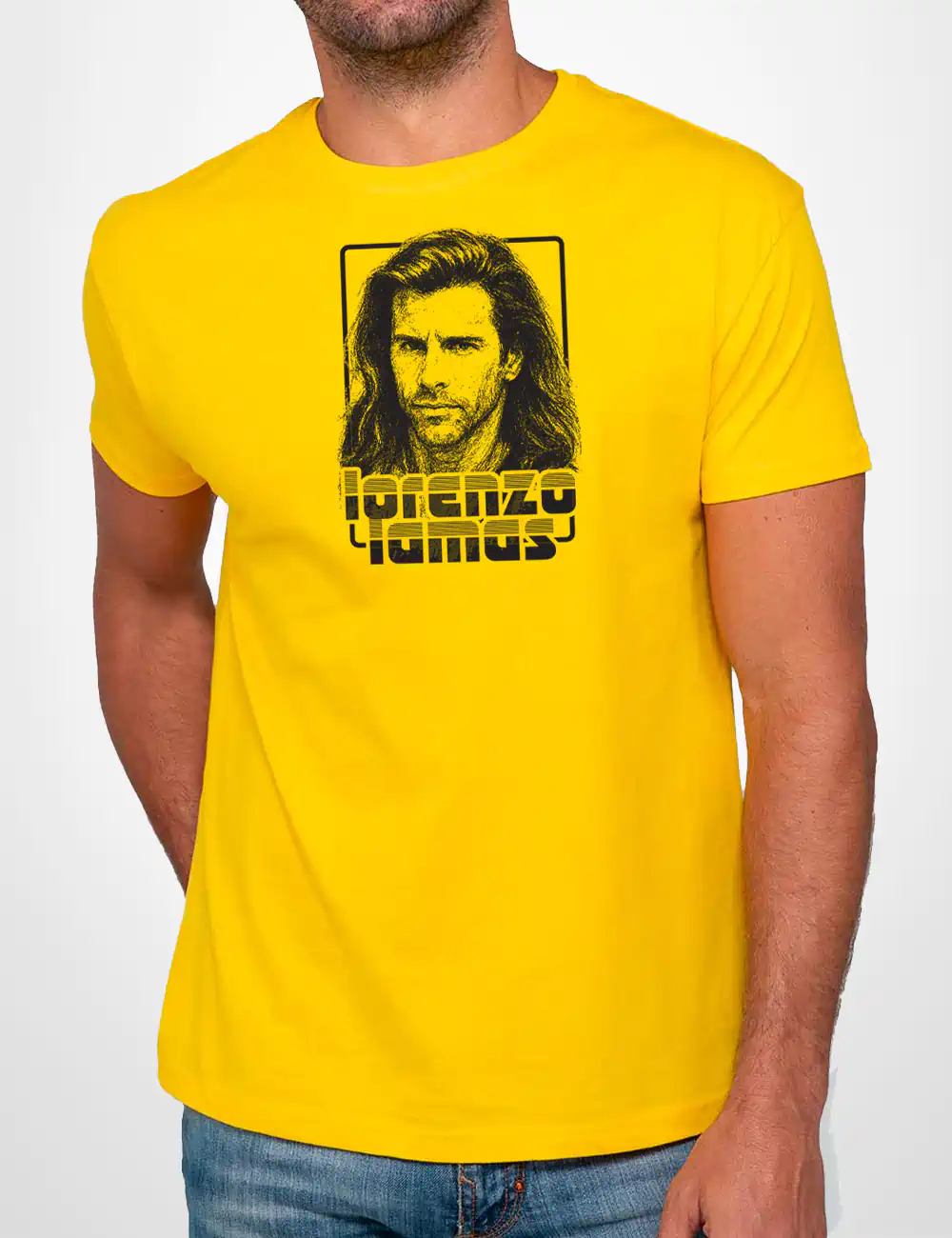 585 LORENZO CAMISETA UNISEX AMARILLO A