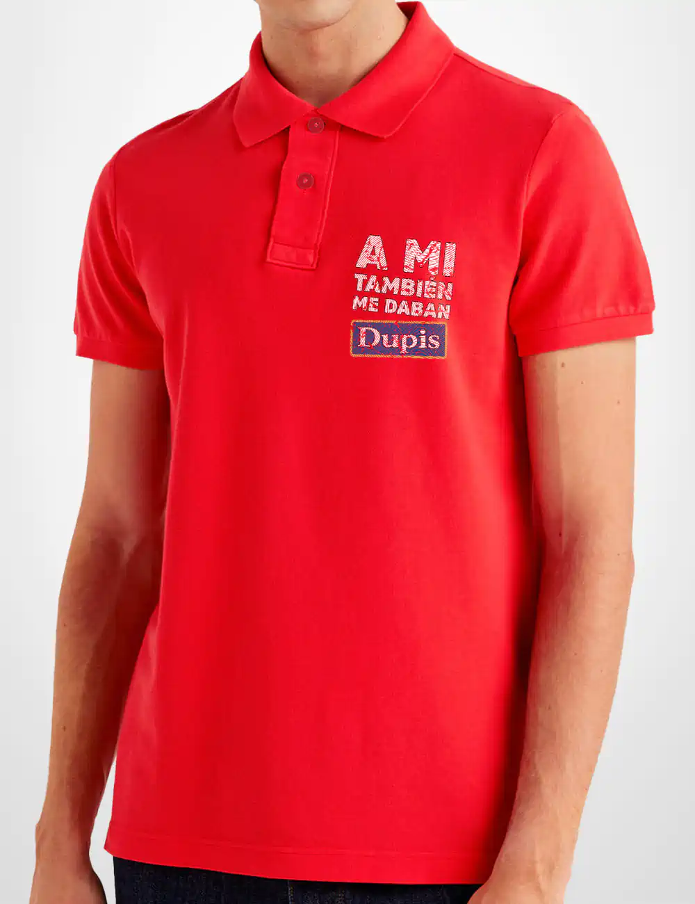 588 DUPIS POLO ROJO B