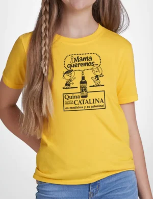 589 QUINA CAMISETA NINO AMARILLO B