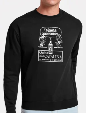 589 QUINA SUDADERA NEGRO A