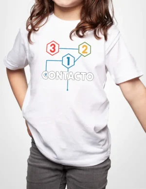 590 CONTACTO CAMISETA NINO BLANCO B