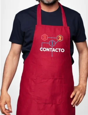 590 CONTACTO DELANTAL ROJO A
