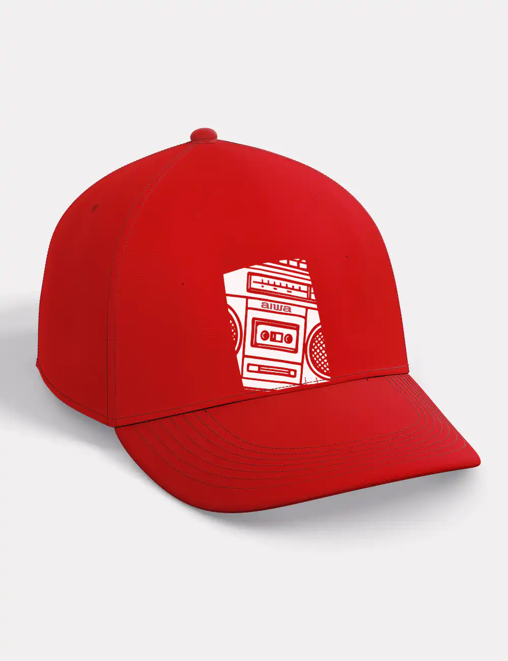 580 AIWA GORRA ROJO