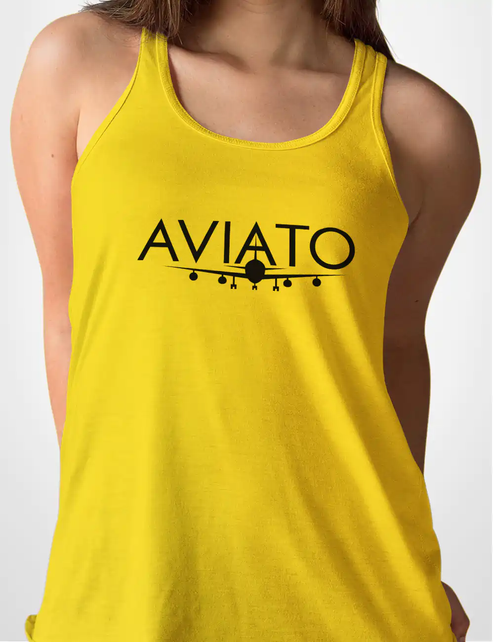 595 AVIATO CAMISETA TIRANTES AMARILLO A