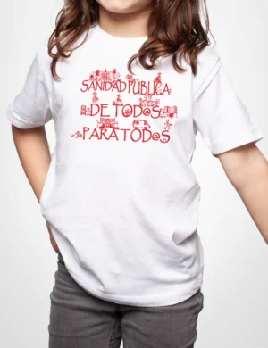 608 SANIDAD CAMISETA NINO BLANCO B