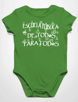 607 ESCUELA BODY BEBE VERDE A